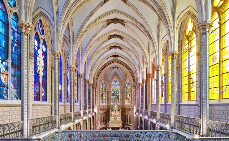 REIMS - Chapelle Saint-Joseph (Vitraux)